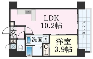 アスヴェル兵庫駅前の物件間取画像